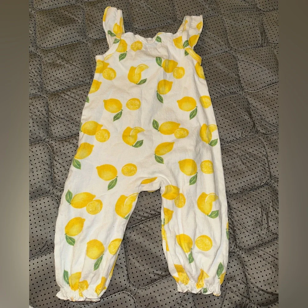 Rene Rofe Lemon Patterned Baby Outfit - Picture 2 of 4